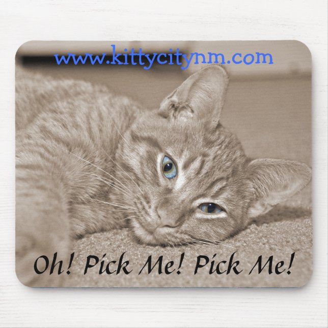 Oh! Pick Me! Pick Me! Mouse Pad (Front)