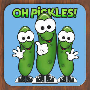 Oh Pickles Sticker