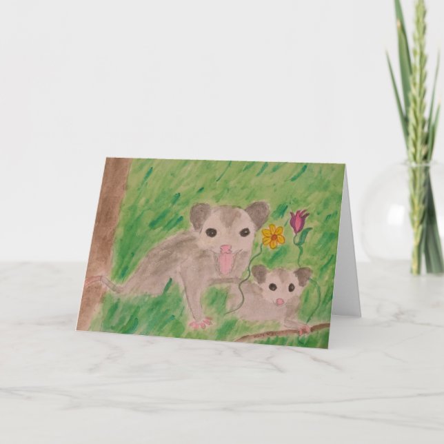 oh possums card (Front)