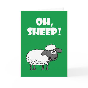 Oh, Sheep! You're 60! Funny 60th Birthday Card