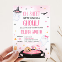 Oh Sheet Ghoul Halloween Baby Shower