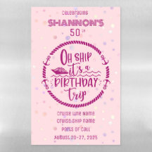 Oh Ship It's A Birthday Trip Cruise Door