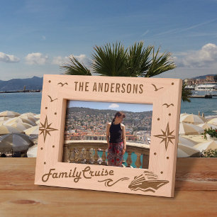 Oh Ship It's A Family Trip Cruise Ship Trip Engraved Frames