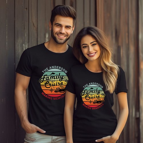 Oh Ship Its A Family Trip matching Family Cruise T_Shirt