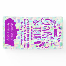 Oh Ship It's a Girl's Trip Cruise Door