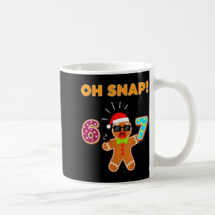 Oh Snap 67 Six Seven Meme Gingerbread Man Funny 67 Coffee Mug
