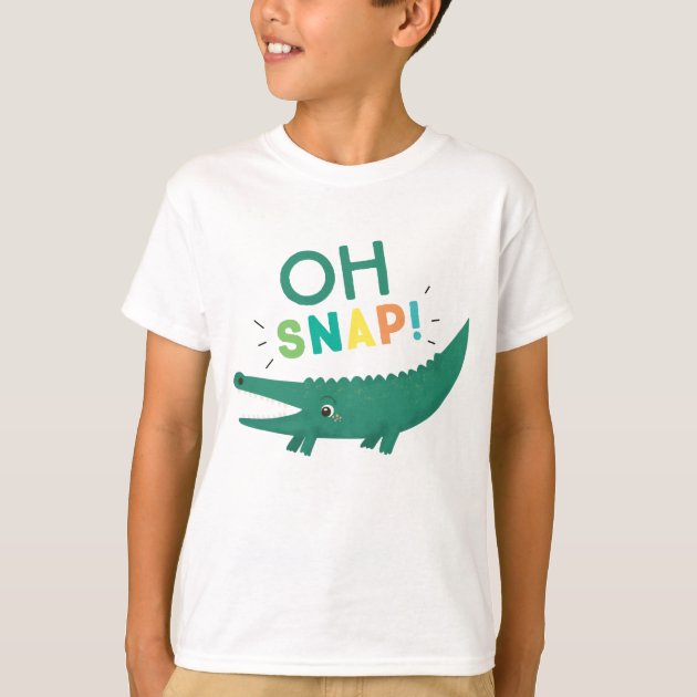 oh snap crocodile shirt