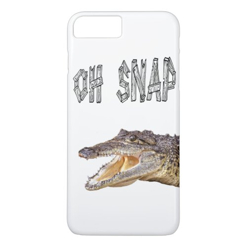 OH SNAP _ Angry Gator iPhone 8 Plus7 Plus Case