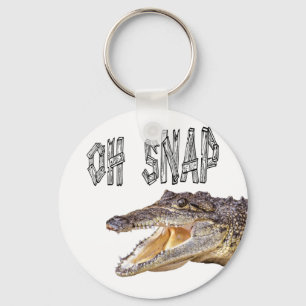 OH SNAP - Angry Gator Keychain