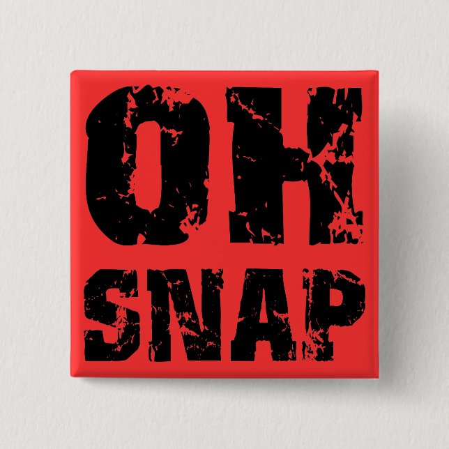 Oh snap button (Front)