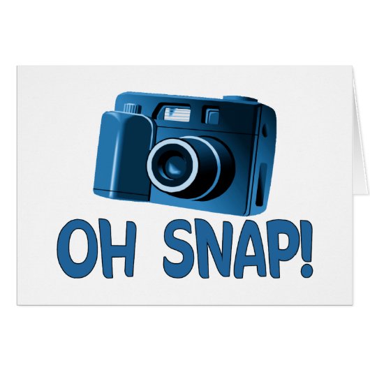 Oh Snap Camera Cards (Front Horizontal)