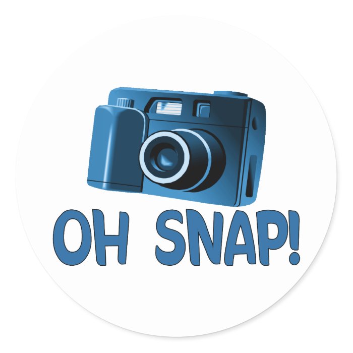 Oh Snap Camera Sticker