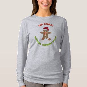 Oh Snap! Christmas Physical Therapy T-Shirt