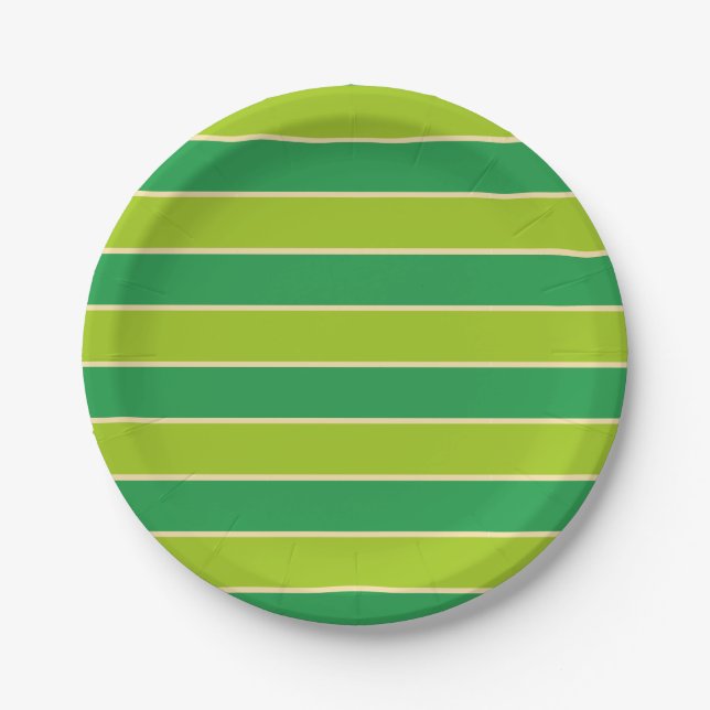 Oh Snap Cute Alligator in Swamp Kids Birthday Paper Plates (Front)