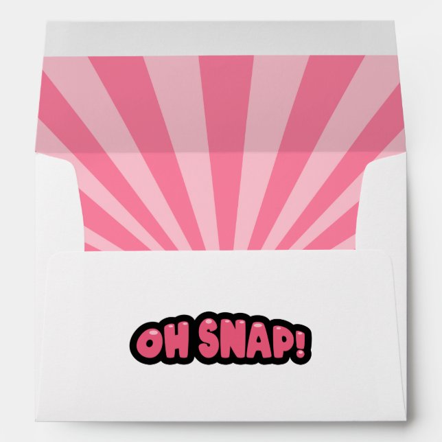 Oh Snap! Envelope (Back (Bottom))