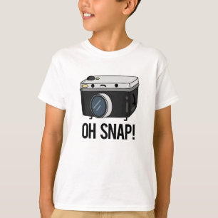 Oh Snap Funny Camera Pun T-Shirt