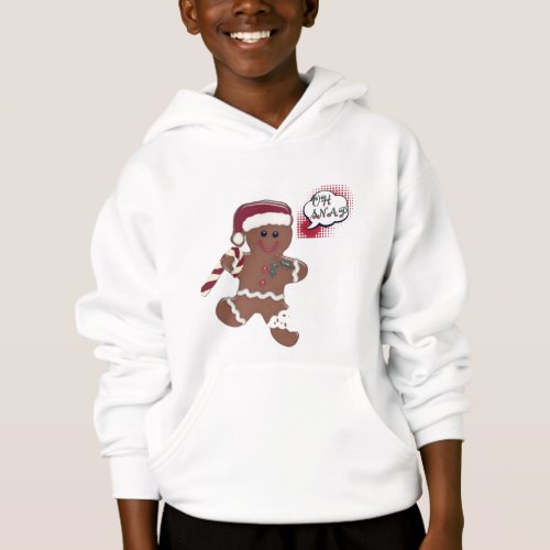 oh snap ginger snap cookie funny hoodie design