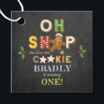 Oh Snap! Gingerbread Cookie Any Age Birthday Favor Tags<br><div class="desc">Celebrate in style with these cute and very trendy birthday party favor tags. This design is easy to personalize with your special event wording and your guests will be thrilled when they see these fabulous tags. Matching shower items can be found in the collection.</div>