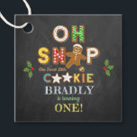 Oh Snap! Gingerbread Cookie Any Age Birthday Favor Tags<br><div class="desc">Celebrate in style with these cute and very trendy birthday party favor tags. This design is easy to personalize with your special event wording and your guests will be thrilled when they see these fabulous tags. Matching shower items can be found in the collection.</div>