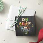 Oh Snap! Gingerbread Cookie Any Age Birthday Favor Tags<br><div class="desc">Celebrate in style with these cute and very trendy birthday party favor tags. This design is easy to personalize with your special event wording and your guests will be thrilled when they see these fabulous tags. Matching shower items can be found in the collection.</div>