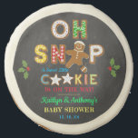 Oh Snap! Gingerbread Cookie Baby Shower<br><div class="desc">Celebrate in style with these trendy baby shower sugar cookies. The design is easy to personalize with your own wording and your family and friends will be thrilled when they see these fabulous sugar cookies.</div>