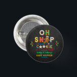 Oh Snap! Gingerbread Cookie Baby Shower Button<br><div class="desc">Celebrate in style with these trendy baby shower buttons. The design is easy to personalize with your own wording and your family and friends will be thrilled when they see these fabulous party buttons.</div>