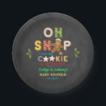 Oh Snap! Gingerbread Cookie Baby Shower Paper Plates<br><div class="desc">Celebrate in style with these trendy baby shower paper plates. The design is easy to personalize with your own wording and your family and friends will be thrilled when they see these fabulous party plates.</div>