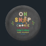 Oh Snap! Gingerbread Cookie Baby Shower Paper Plates<br><div class="desc">Celebrate in style with these trendy baby shower paper plates. The design is easy to personalize with your own wording and your family and friends will be thrilled when they see these fabulous party plates.</div>