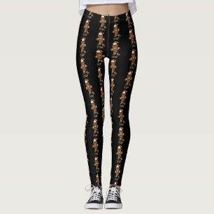 Oh Snap! Gingerbread Man Funny Christmas Gift Leggings