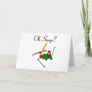 Oh Snap! (Ice Break) Holiday Card
