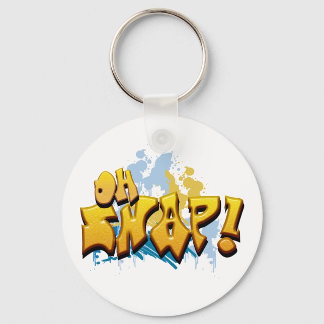Oh Snap! Keychain (Front)