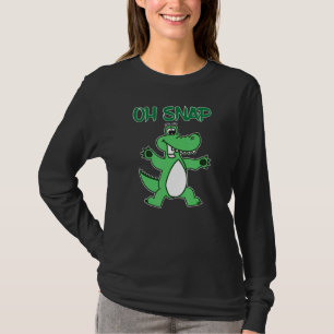 Oh Snap Kids Men Women Alligator Oh Snap T-Shirt