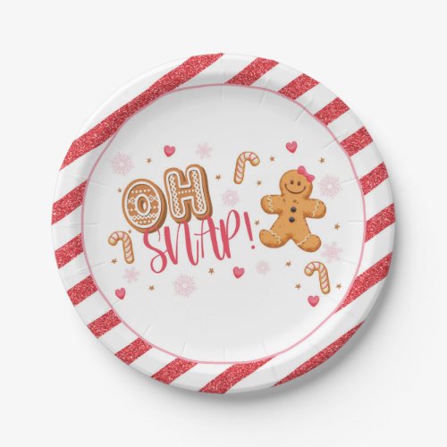 Oh Snap Our Little Cookie Party Plate _ WH
