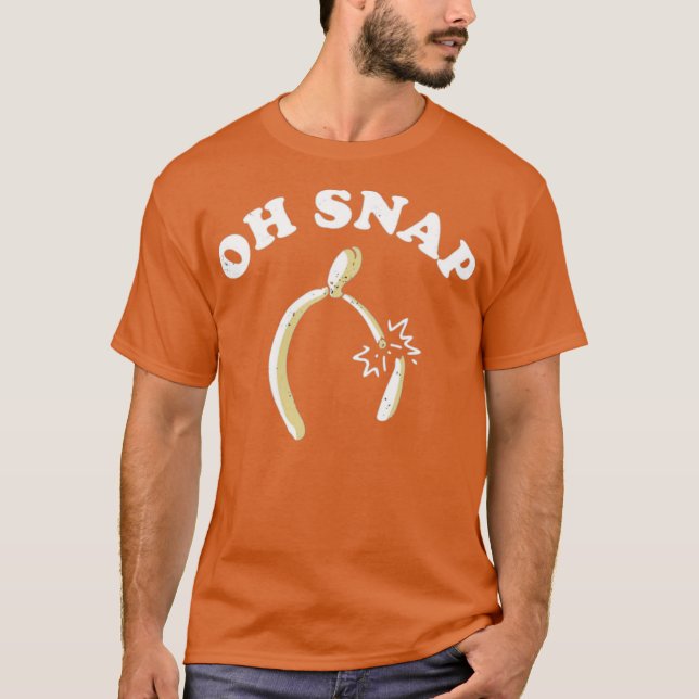 Oh Snap Wishbone T-Shirt (Front)