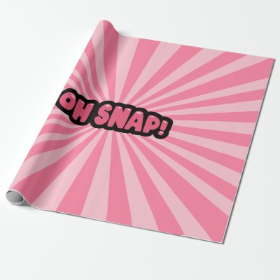 Oh Snap! Wrapping Paper