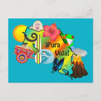 Oh So Costa Rica Postcard by CricketCreations at Zazzle