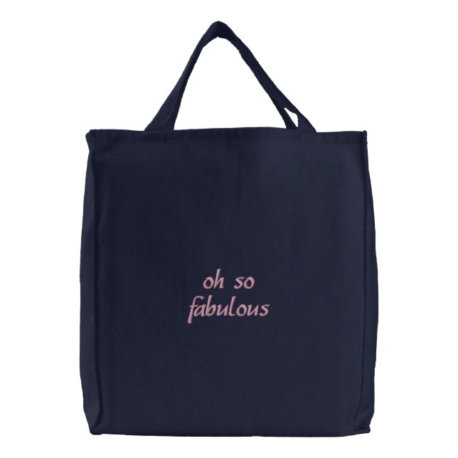 oh so fabulous tote (Front)