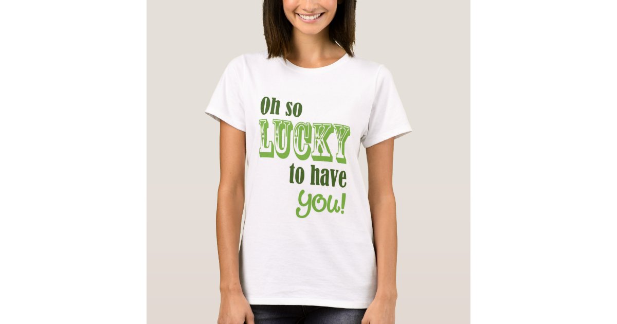 Boho Style Lucky St. Patricks Day Women Gifts Retro Vintage T-Shirt