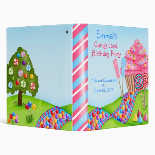 Oh Sweet Candy Land Photo Album BInder