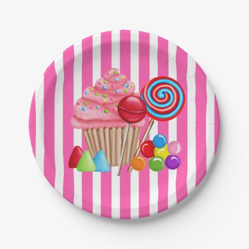 Oh sweet Candyland paper Plates