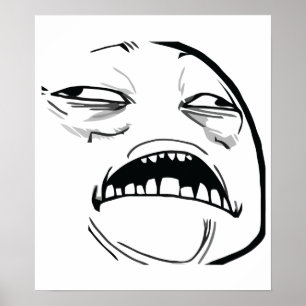 Oh Sweet Jesus Thats Good Rage Face Meme Poster