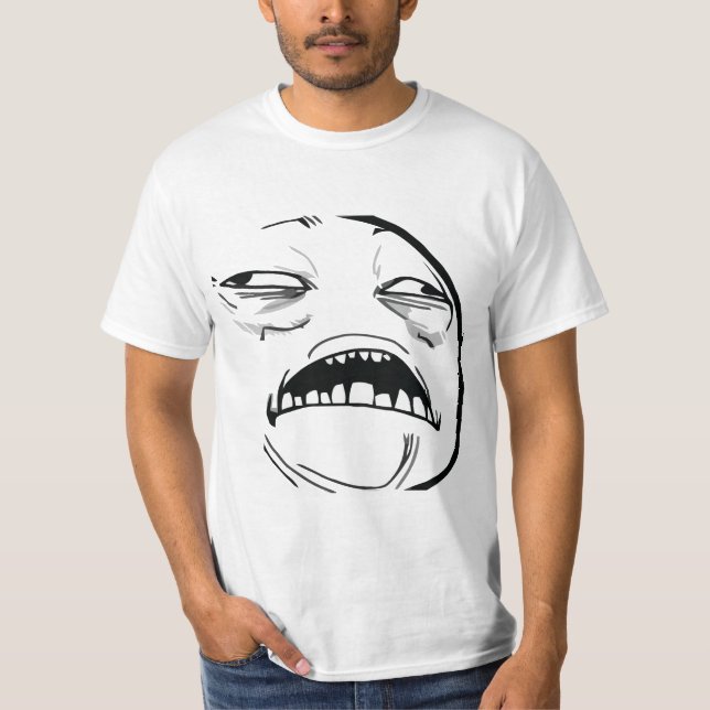 Oh Sweet Jesus Thats Good Rage Face Meme T-Shirt (Front)