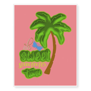 Oh Sweet Summer Time Temporary Tattoos