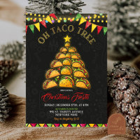 Oh Taco Tree Christmas Fiesta Mexican Party
