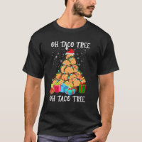 Oh Taco Tree Mexican Food Taco Lover Christmas Xma