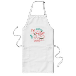 Oh Taste and See Holiday Apron