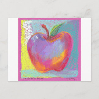 Oh The Glorious Apple Postcard
