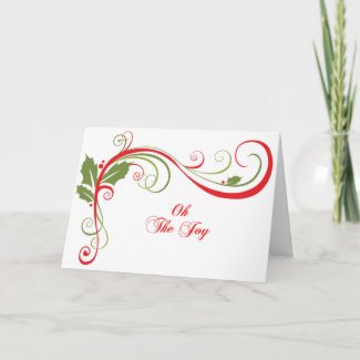 Oh The Joy Christmas Card