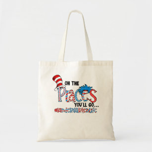 Oh The Places You Will Go Kindergarten Teacher Lif Tote Bag