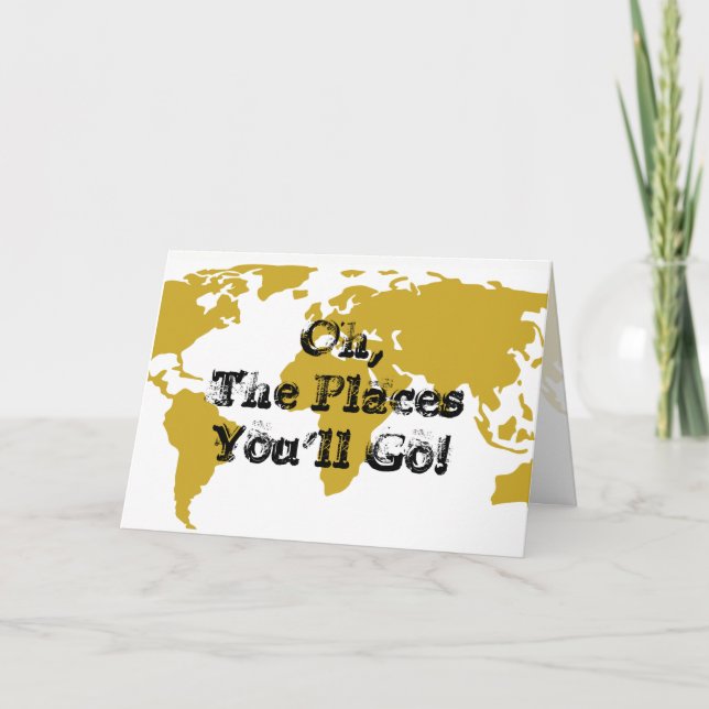 Oh the Places You'll Go! - Baby Shower Invitation (Front)